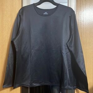 Chill Chaser 3X black long sleeve round neck base layer